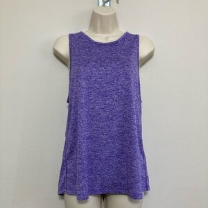 Nike Purple Wide Strap, Dri Fit Tank Top, Size M, Activewear, Running, Light